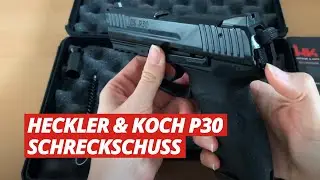 Heckler & Koch P30 Schreckschuss Pistole - 9 mm P.A.K. schwarz