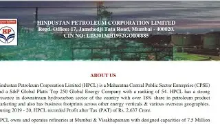 HPCL Recruitment 2021 for 200 Engineer Posts, Apply Online @hindustanpetroleum.com from today onward