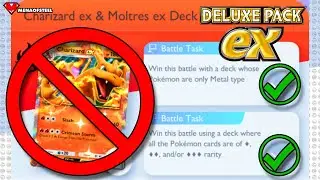 Как победить Чаризарда EX (DELUXE PACK EX) в одиночном бою эксперта, используя ТОЛЬКО МЕТАЛЛИЧЕСК...