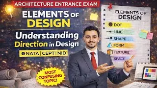 Elements of Design 🔥 | Direction Explained Simply 📐 | NATA &bull; CEPT &bull; NID 🎯 