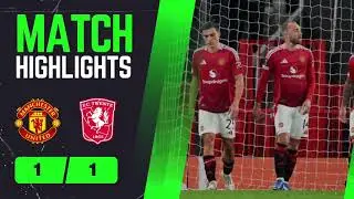 Manchester United VS FC Twente (1 - 1) || Match highlights and all goals 2024 || 4k uhd vide
