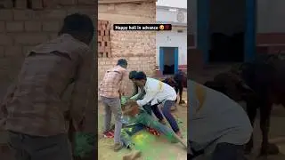 Happy holi in advance 😍‼️#youtubeshorts #viralvideo #holi #viral #shorts #funny #video