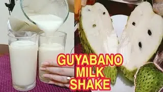 GUYABANO MILK SHAKE /Guyabano creamy yummy milk shake -lucky angel's