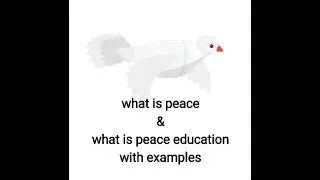 All about Peace & peace education , Definition, importance, types of Peace & peace education