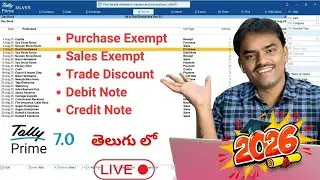 &ldquo;Exempted Goods & Trade Discount &ndash; Real-Time GST Invoicing in Tally Prime 7.0&rdquo;