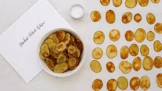 Crisp-Baked Potato Chips- Martha Stewart