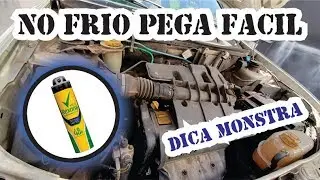 COMO FAZER CARRO PEGAR NO FRIO SEM GASOLINA NO RESERVAT&Oacute;RIO (&aacute;lcool)