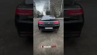 MERCEDES S500: Installation of Active exhaust system iXsound