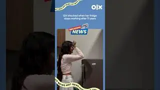 Can somebody pass her some tissues?  #olx #olxindia #refrigerator