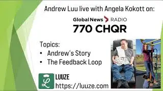 Andrew Luu Live with Angela Kokott on CHQR 770 - Luuze Weight Loss Coach