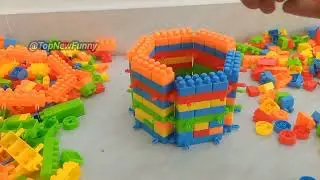 ASMR Satisfying DIY Cute Colorful House LEGO Building Blocks MOC/ 12 Minutes