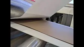 Rigid CardBoard Lamination Production Line which supply for the cardboard for the Rigid Box.