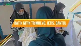 Proses produksi batik Nitik