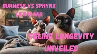Feline Longevity Unveiled: Burmese vs Sphynx Lifespans