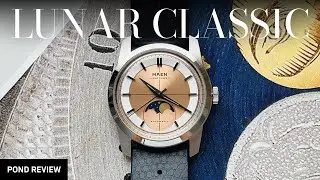 ที่สุดของนาฬิกา Moon Phase! MAEN Lunar Classic 36 Salmon Dial