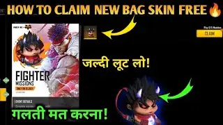 FIGHTER MISSION EVENT FREEFIRE IN FREEFIRE | FREEFIRE NEW EVENT | RYU BACKPACK SKIN KAISE MILEGA ?