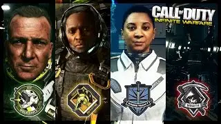 ALL MISSION TEAM VIDEOS in INFINITE WARFARE! [Infinite Warfare Mission Teams]