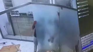 Broken glass... accidentally..