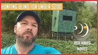 Сделайте укрытие для охоты на оленей менее чем за 200 долларов