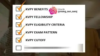 KVPY Scholarship Exam Explained for SAGES Students
