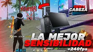 La MEJOR SENSIBILIDAD para PC con + 240FPS 🖥️🔥 BLUESTACKS & MSI - FREE FIRE 2025 ✅  by ASTER
