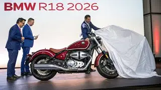 Представлен новый BMW R18 2026 года! Возвращение легендарного круизера в новом ярком облике! 🔥🚨 |...