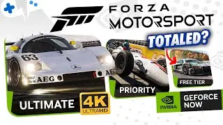 FORZA MOTORSPORT on GeForce NOW on ALL Tiers | FREE to 4K Gameplay