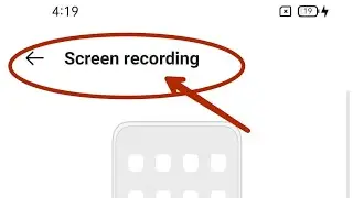 Screen Recording enable oppo A55 | how to enable screen recording