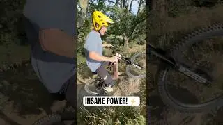 INSANE E-BIKE POWER! 🤯⚡️ #emtb #bikes #mtb #biking