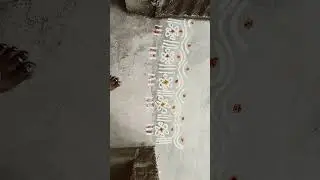 Ghar m banaye h aaj k #rangoli  #subscribe #activeyoutuber #viral #activefollowers