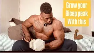 This exercise will grow your bicep peak 💪🏾
