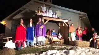 Live Nativity Scene in Davenport