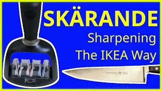 How to Use the IKEA SKÄRANDE Knife Sharpener (Step-by-Step)