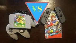 Super Mario 64 vs Super Mario Odyssey: What IS the Best Game!?!