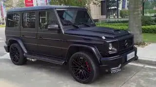 BENZ w463 G500 G350 G63 brabus wide body kit