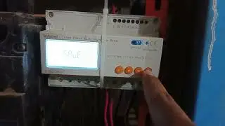 How to set CT ratio in Acrel smart meter DTSD1352-C / Solis smart meter CT ratio setting