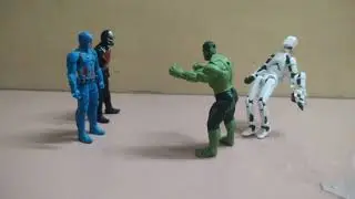 Fight between avengers vs dummy white background