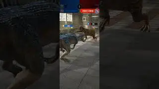 Allosaurus Gen 2 VS Trex Gen 2 #jurassicworldalive