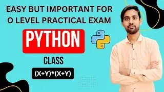 Pyhton Expression for Olevel Practical Practice #apkadost #olevel #python #computereducation