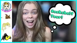 BOOKSHELF TOUR! (Whats on my pet supplies bookshelf?) /DAILY PET ADVENTURES DAY 4
