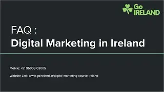 Digital Marketing in Ireland | GoIreland @9150049665