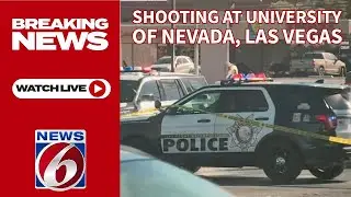 WATCH LIVE: Police to give update on active shooting at UNLV in Las Vegas