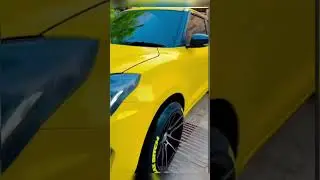 maruti swift new yellow colour modified #marutisuzuki #swift