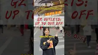 Adidas and Nike up to 50-70%discount! Come here when you travel in China  #240HourVisaFree #travel
