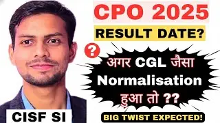 CPO Result and Normalisation | Are you a Borderline Candidate ?? #cpo2025 #ssc