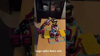 Lego spike 6axis arm #lego #robot #legosets #legomoc #legofan