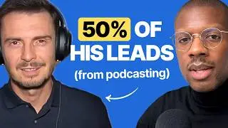How a podcast experiment turned into generating 50% of his leads