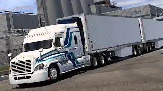 Freightliner Cascadia Jonh, Jong Ruda / Moviendo los Alimentos Perecederos Utility 3000R