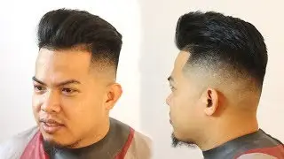 HOW TO SKIN FADE POMPADOUR FOR BEGINNERS || STEP BY STEP TUTORIAL