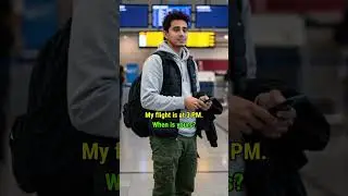 The Airport Coversation - English Conversation  #englishforbeginners #englishconversation